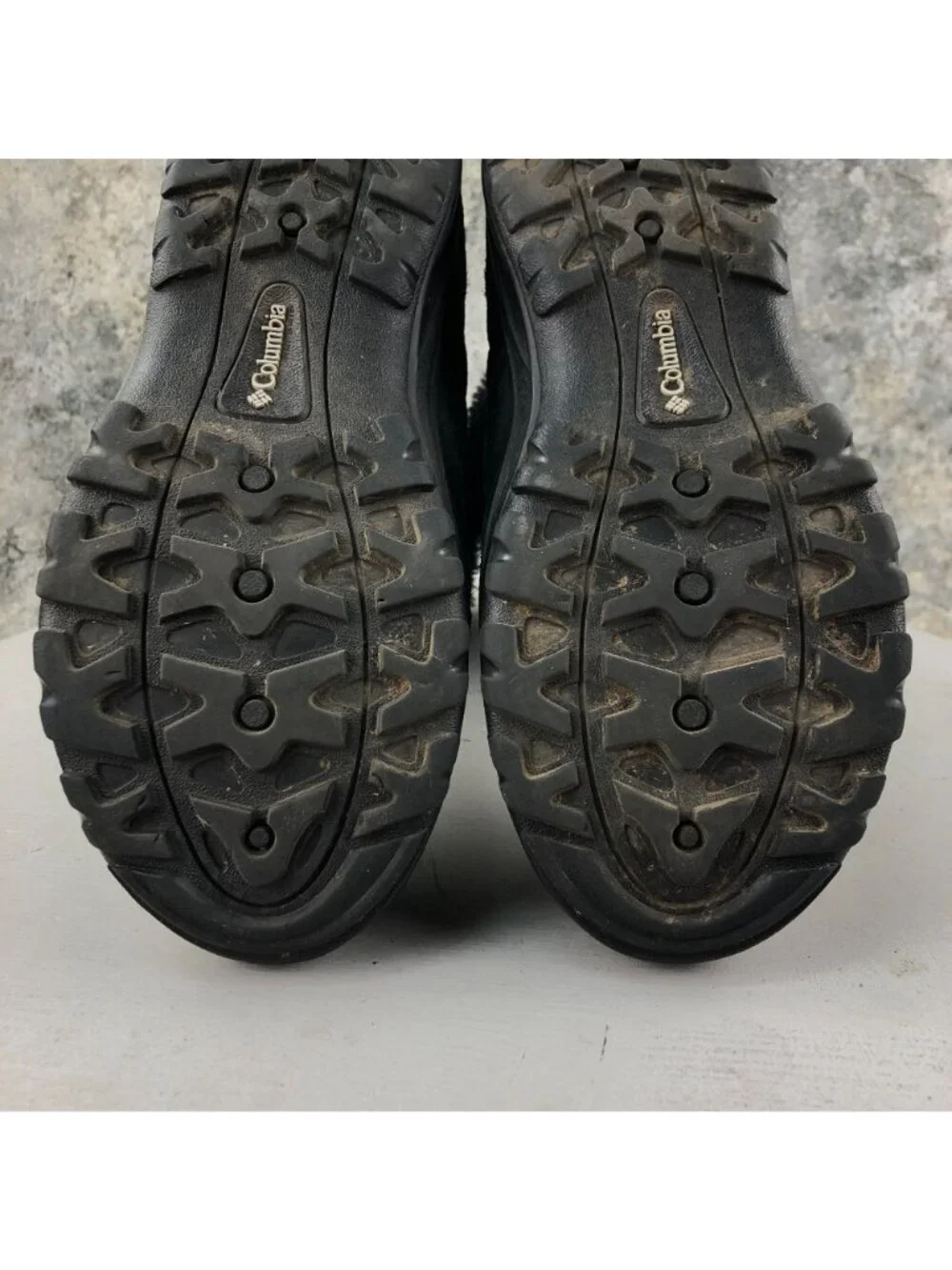 Columbia Women's Size 6.5 Ice Maiden II Black Quilted Waterproof Winter Boots